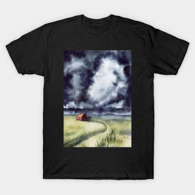 Stormy Sky T-Shirt by Cordata